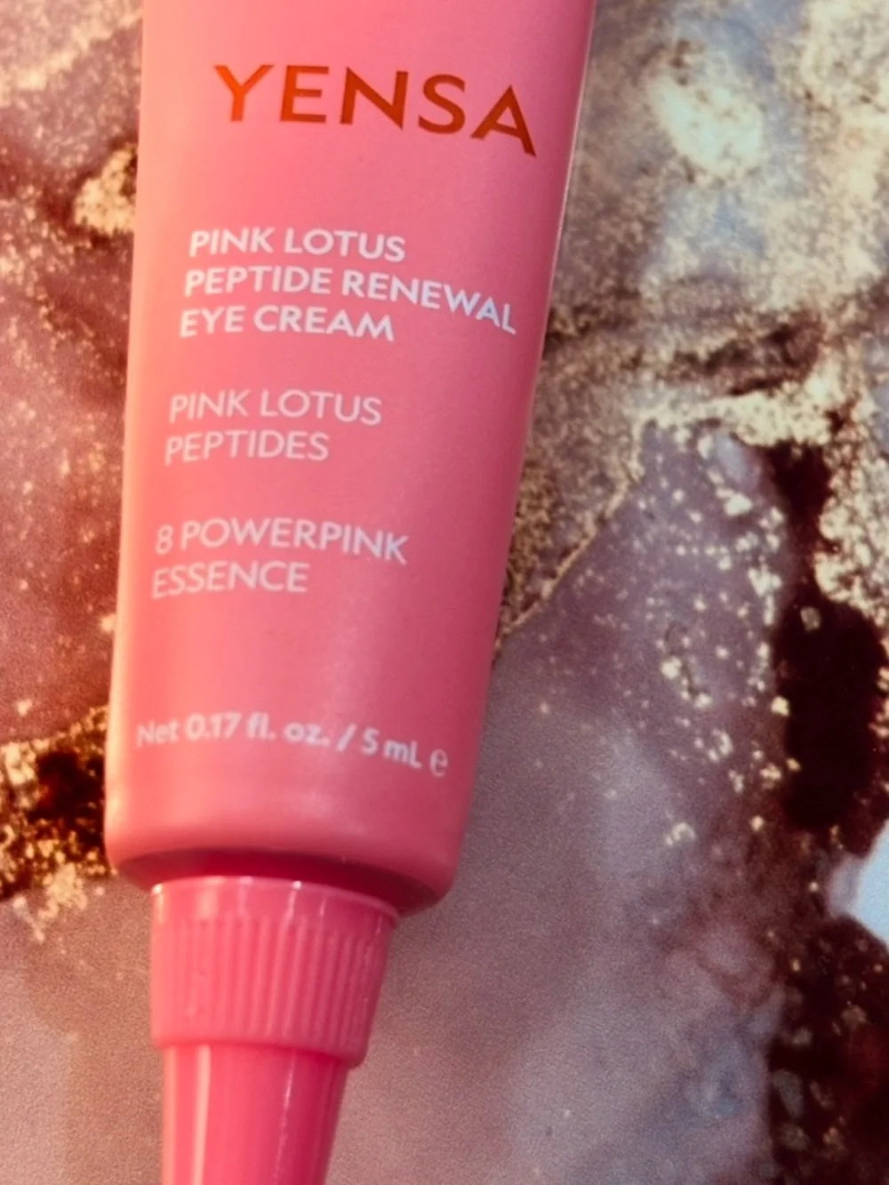 YENSA Beauty Pink Lotus Peptide Renewal Eye Cream